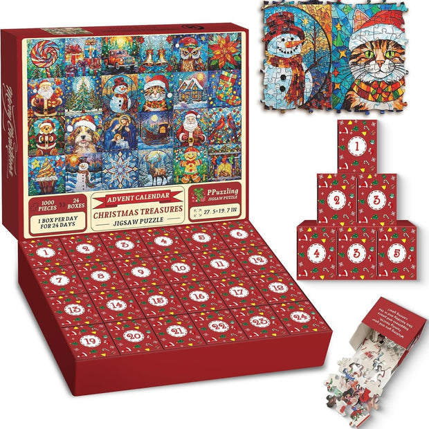 Christmas Puzzle Christmas Countdown Calendar