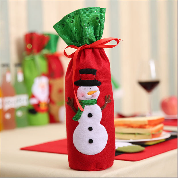 Christmas Decorations Christmas Wine Bottle Socks