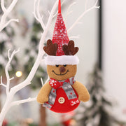 Christmas Decorations Christmas Tree Cartoon Doll Pendant