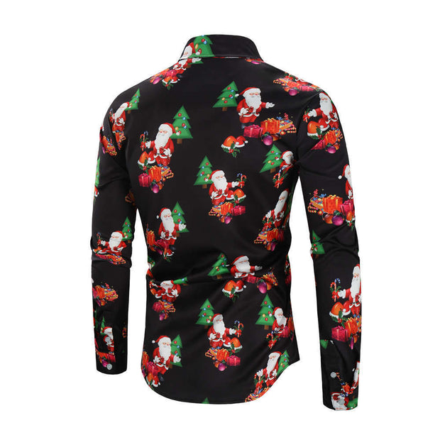 Men's Christmas Shirt Foreign Trade Men's Clothing